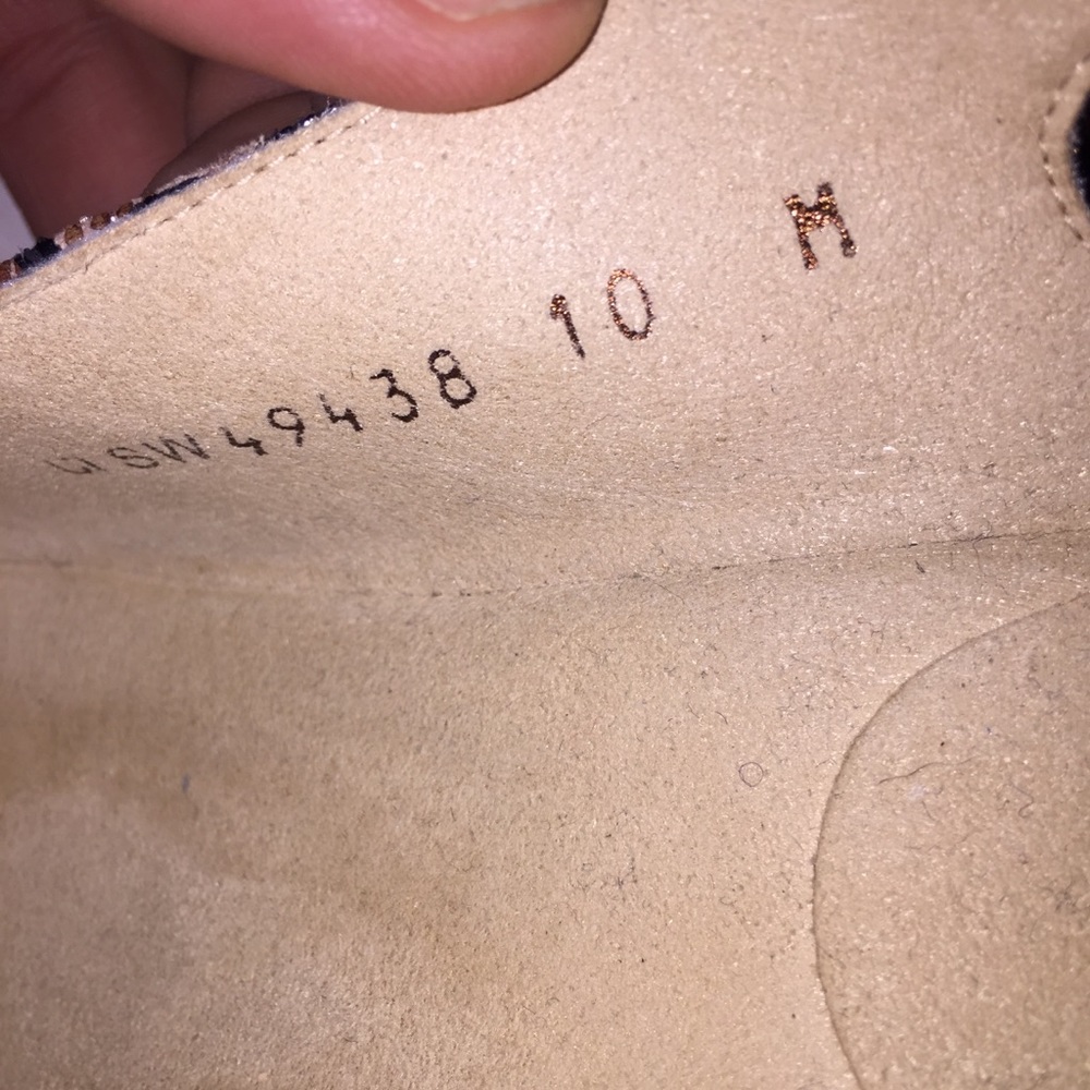 Nwob Size 10 Authentic Stuart Weitzman Wedge Heels - image 2